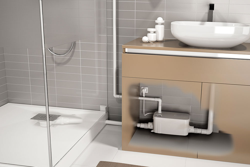 station de relevage douche